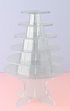 6 Tier Round Macaron Stand