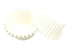 White Mini 35mm Grease-proof Cupcake Cases - 50pk