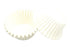 White Mini 35mm Grease-proof Cupcake Cases - 50pk Boards & Boxes & Packaging The Cooks Kitchen 
