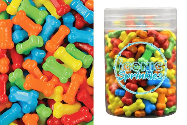 Puppy Bones Sprinkles -100g Sprinkles The Cooks Kitchen 