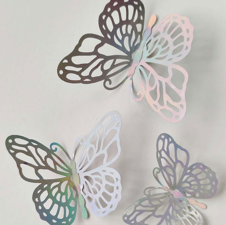 Iconic Cake Art Silver Butterfly Topper Cake Toppers The Cooks Kitchen 