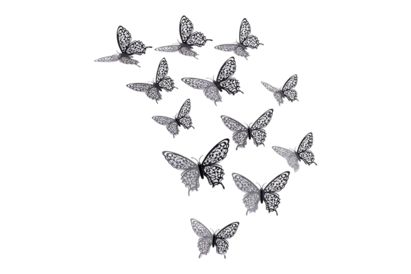 Black Butterfly Topper