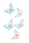 Iconic Cake Art Rainbow Butterfly Topper