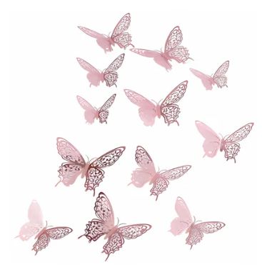 Iconic Cake Art Rose Gold Butterfly Topper Cake Toppers The Cooks Kitchen 