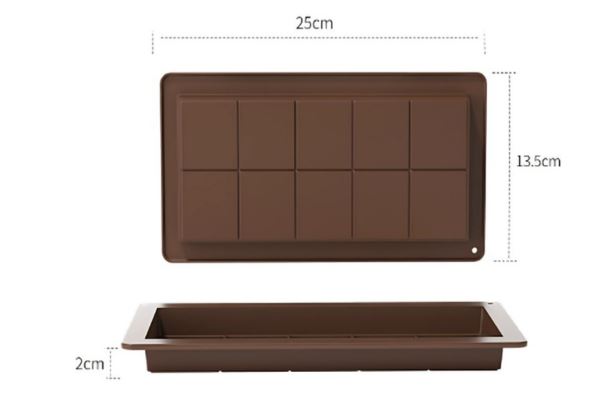 Large Bar Chocolate Silicone Mould
