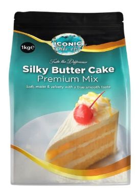 Bakels - Iconic Cake Art Silky Buttercake Mix 1kg - Premium Cake Mixes The Cooks Kitchen 