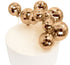 Iconic Cake Art Rose Gold Disco Ball Topper Set 12pc Cake Toppers The Cooks Kitchen 