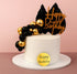 Iconic Cake Art Black And Gold Birthday Topper Set Cake Toppers The Cooks Kitchen 