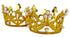 Iconic Cake Art Gold Crown Toppers 2pk 5cm Cake Toppers The Cooks Kitchen 