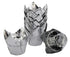 Iconic Cake Art 25pk Silver Foil Tulip Baking Cups Boards & Boxes & Packaging The Cooks Kitchen 