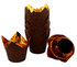 Iconic Cake Art 25pk Brown Tulip Baking Cups