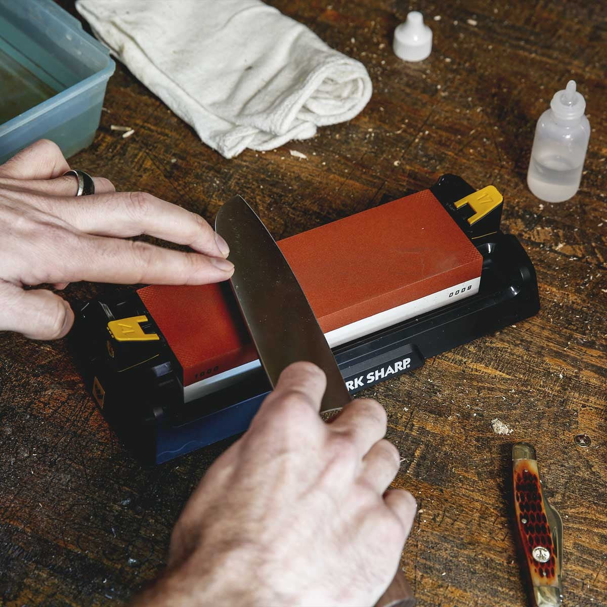Worksharp Benchtop Whetstone Knife Sharpener