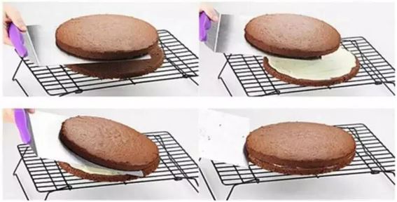 My Kitchen Addiction - Stainless Steel  Cake/pizza Lifter 