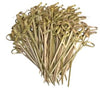 Bamboo Food Picks - Knots 12cm
