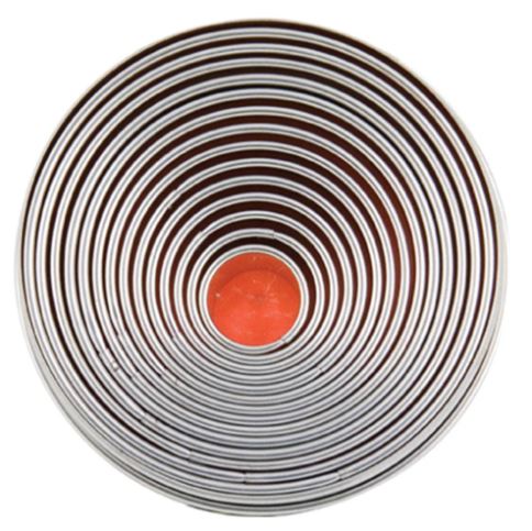 My Kitchen Addiction - 14 Pc Round Stainless Steel Cookie Cutter