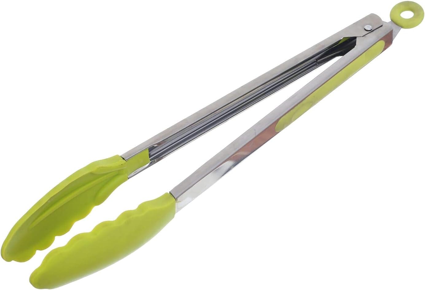 Tony's Top Tongs -large Stainless Steel Tongs With Silicone Tongs The Cooks Kitchen 