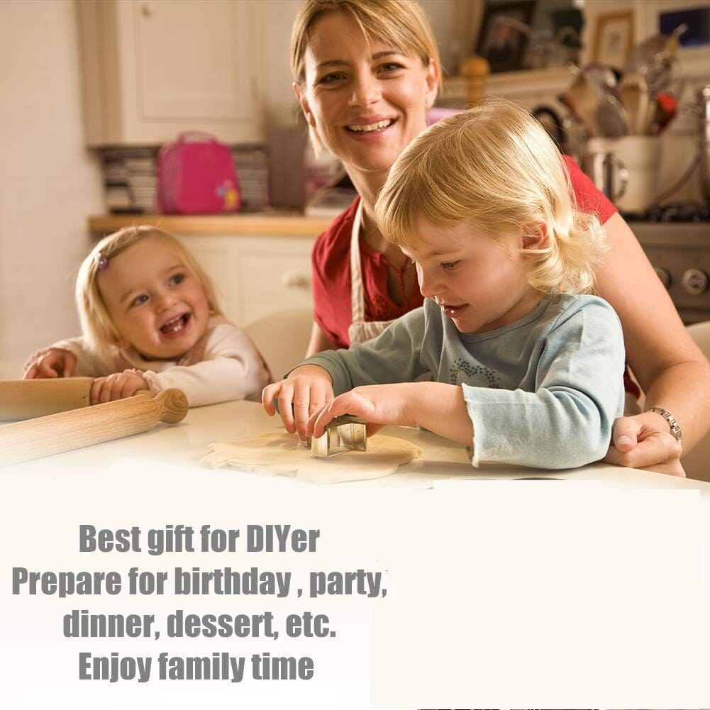 Swallowmark Stainless Steel Alphabet Cookie Cutters Fondant Cutters The Cooks Kitchen 