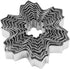 My Kitchen Addiction - Snowflake/tree Cookie Cutter - 9 Stainless Steel Pcs Cookie Cutters The Cooks Kitchen 