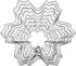 My Kitchen Addiction - Snowflake/tree Cookie Cutter - 9 Stainless Steel Pcs Cookie Cutters The Cooks Kitchen 