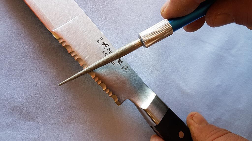 Edgesharp - Diamond Retractable Sharpening Rod