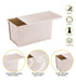 Chefmade Loaf Pan With Cover 450g - 21cm Loaf Pans The Cooks Kitchen 