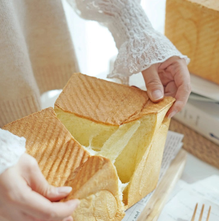 Chefmade Corrugated Square Loaf Pan With Cover 450g - 15cm
