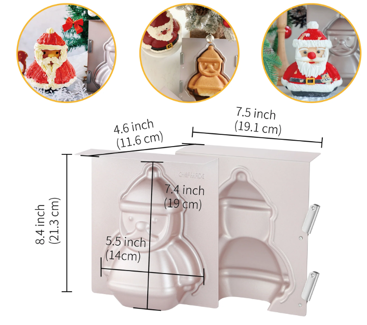Chefmade Santa Cake Tin Mould
