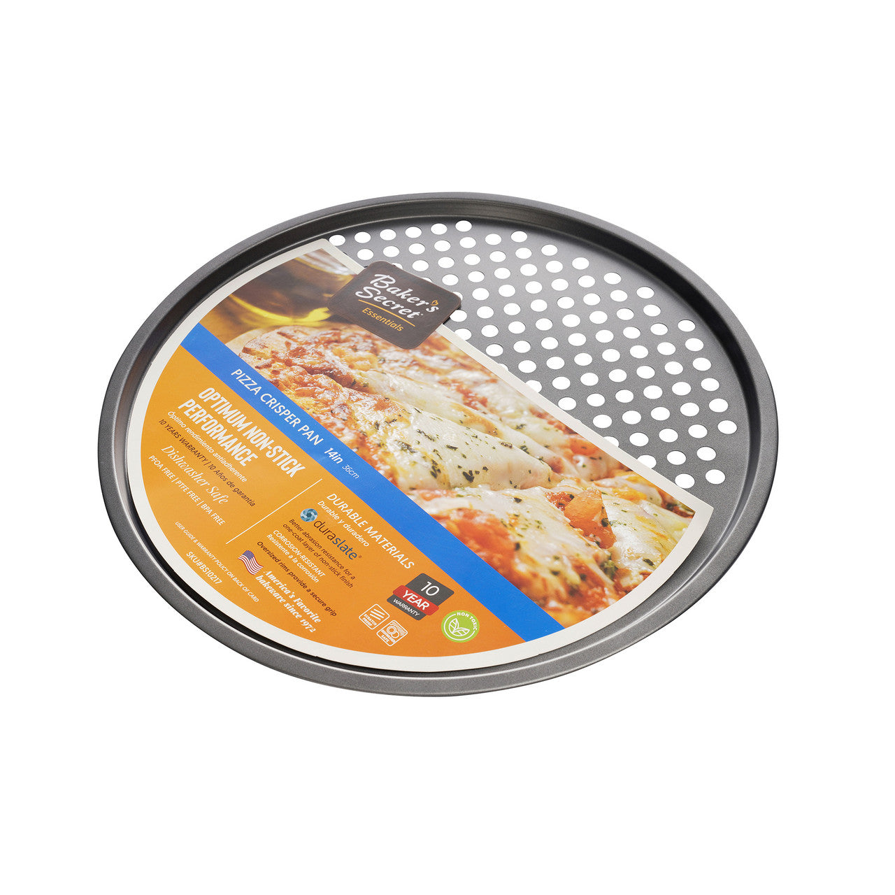Bakers Secret Pizza Crisper Pan 36cm