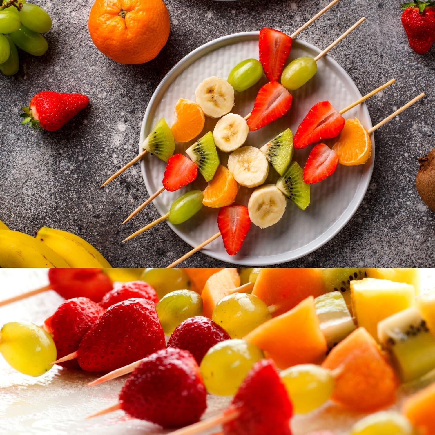 My Kitchen Addiction - 50pcs Bamboo Skewers 35cm Misc - Food Preparation The Cooks Kitchen 