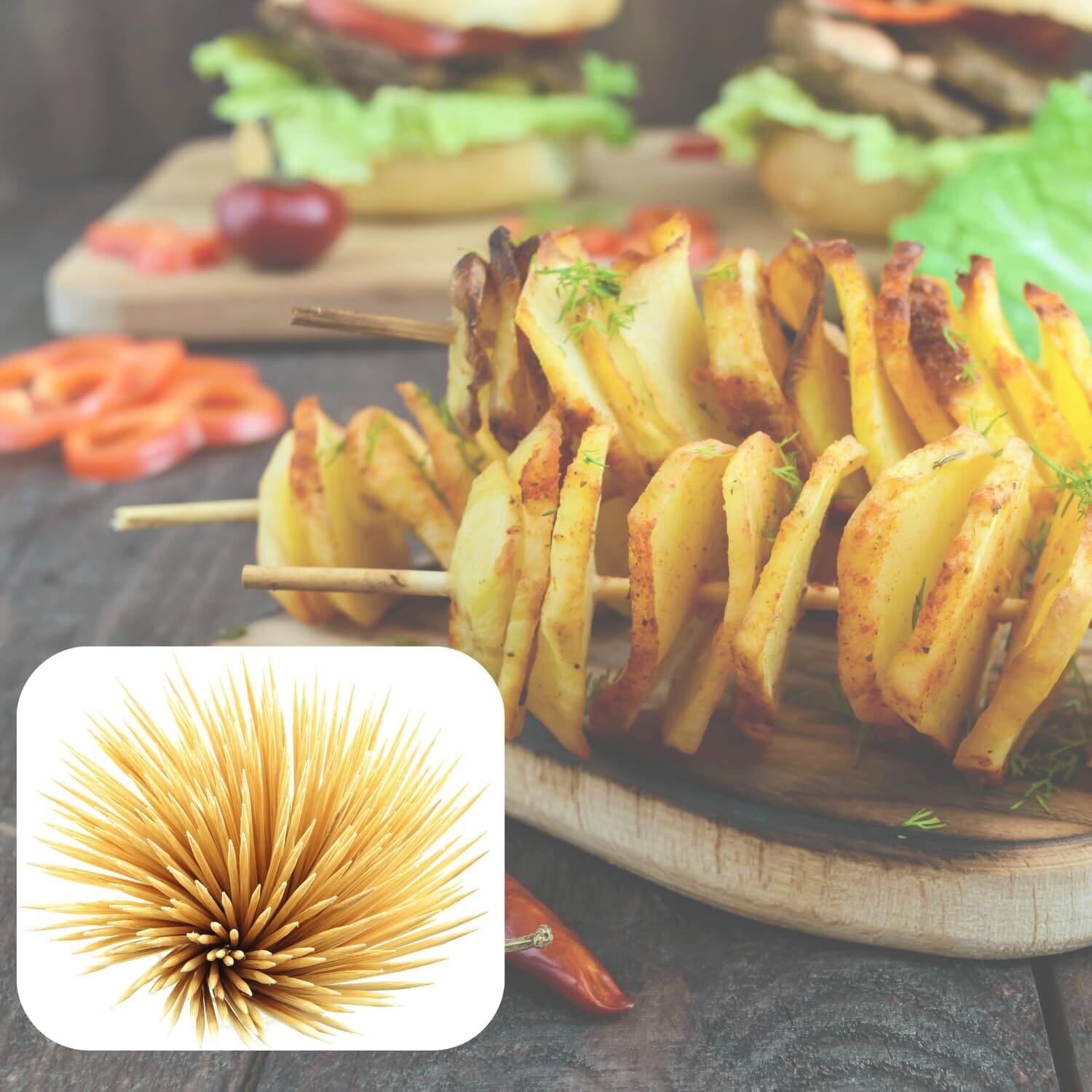 My Kitchen Addiction - 50pcs Bamboo Skewers 30cm Misc - Food Preparation The Cooks Kitchen 