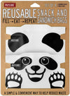 Snack/sandwich Bags Set Of 4 - Panda