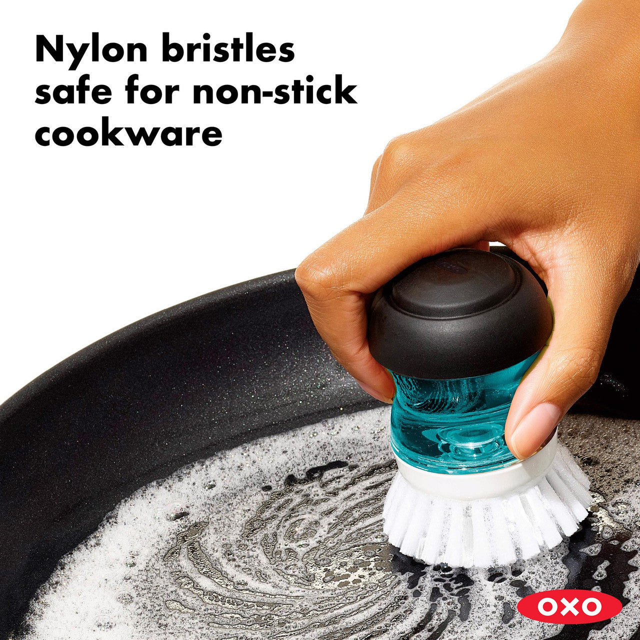 Oxo Good Grips Soap Dispensing Palm Brush