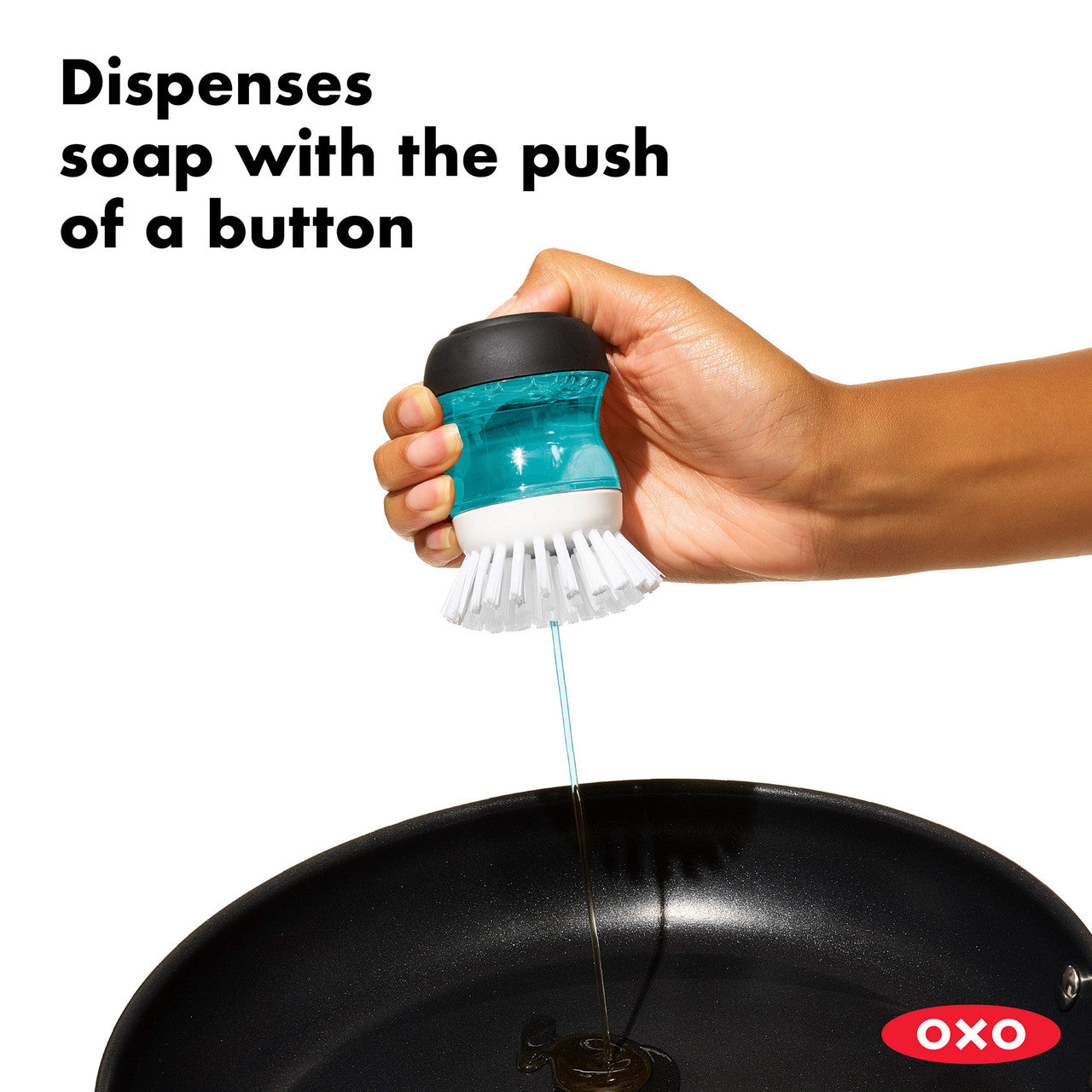 Oxo Good Grips Soap Dispensing Palm Brush