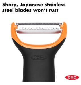 Oxo Good Grip Julienne Prep Peeler Peelers & Stoners The Cooks Kitchen 