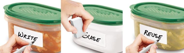 Jokari Food Labels Erasable - 70 Assorted Labels General Storage The Cooks Kitchen 