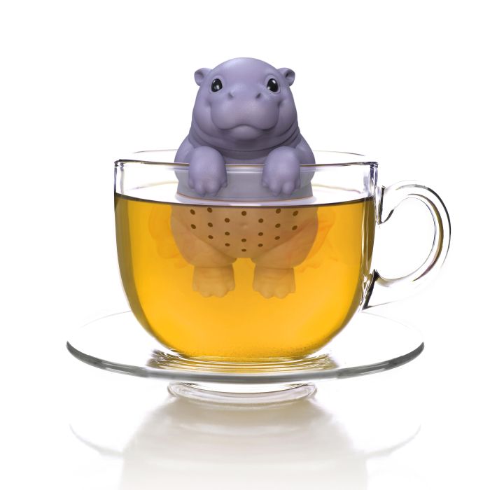 Fred Sipopotamus Hippo Tea Infuser Multi-coloured 4x4x12cm