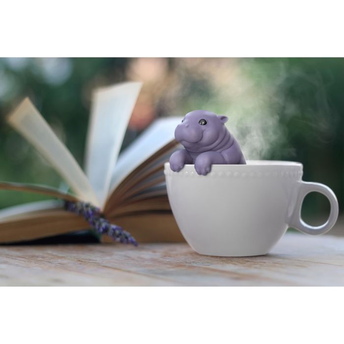 Fred Sipopotamus Hippo Tea Infuser Multi-coloured 4x4x12cm