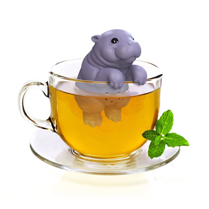 Fred Sipopotamus Hippo Tea Infuser Multi-coloured 4x4x12cm
