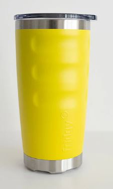 Fridgy 600ml Tumbler, Grip Range - Beacon Yellow