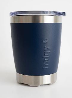 Fridgy 350ml Stainless Steel Tumbler - Mini Sipper - Navy Forge