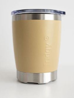 Fridgy 350ml Stainless Steel Tumbler - Mini Sipper - Sandy Taupe