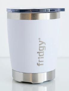 Fridgy 350ml Stainless Steel Tumbler - Mini Sipper - Arctic White Travel Mugs The Cooks Kitchen 