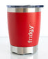 Fridgy 350ml Stainless Steel Tumbler - Mini Sipper - Rebel Red