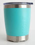 Fridgy 350ml Stainless Steel Tumbler - Mini Sipper - Marine Aqua