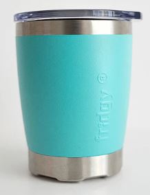 Fridgy 350ml Stainless Steel Tumbler - Mini Sipper - Marine Aqua
