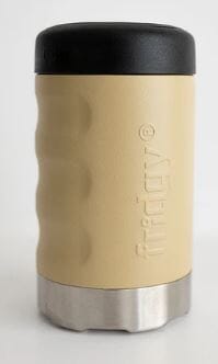 Fridgy 375ml Can Cooler, Grip Range - Sandy Taupe Can Coolers The Cooks Kitchen 