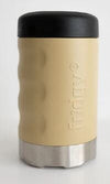 Fridgy 375ml Can Cooler, Grip Range - Sandy Taupe