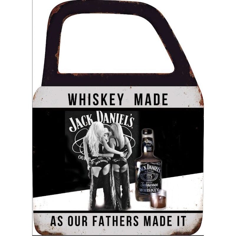 Jack Daniels Wall Art With Mirror Barware Accessories The Cooks Kitchen 