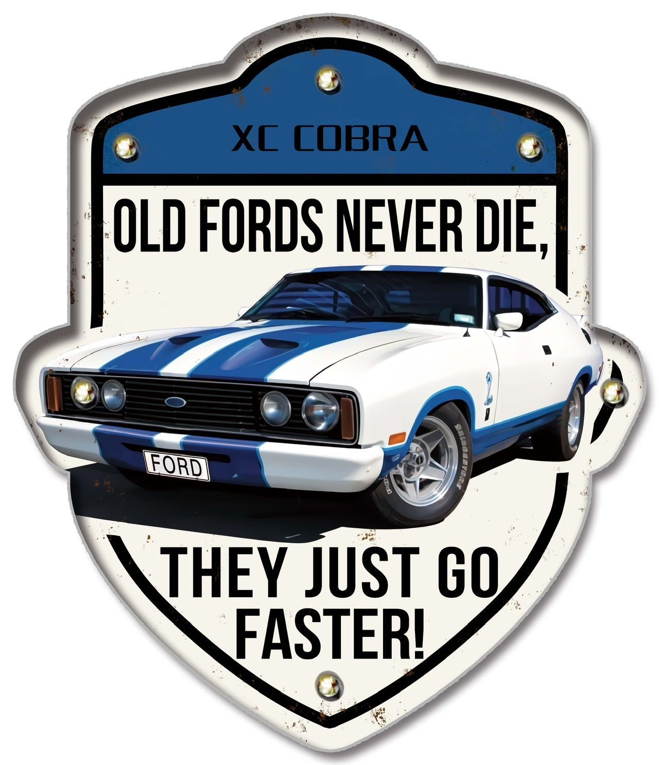 Ford Xc Cobra Light Up Shield