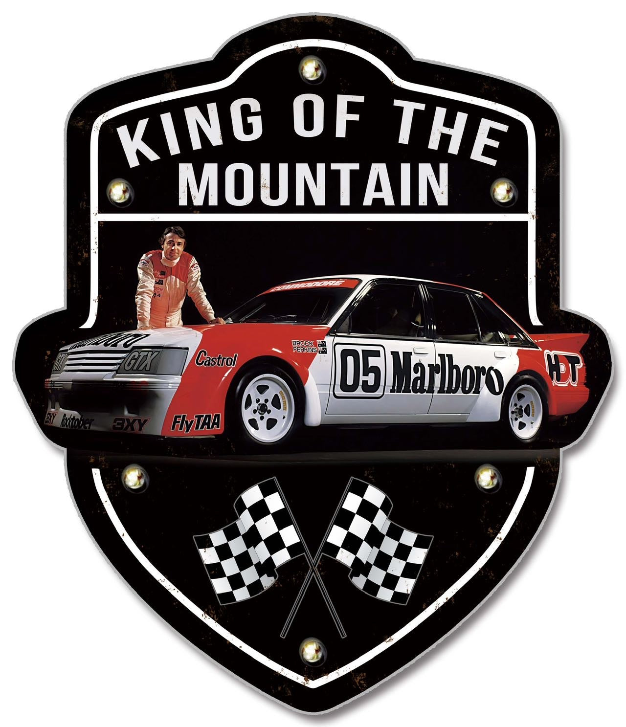 King Of The Mountain Light Up Shield